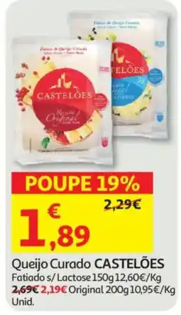 Auchan Queijo Curado CASTELÕES promoção