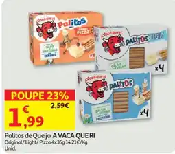 Auchan Palitos de Queijo A VACA QUE RI promoção