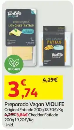 Auchan Preparado Vegan VIOLIFE promoção
