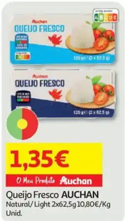Auchan Queijo fresco auchan promoção