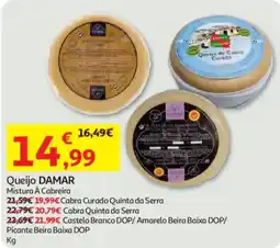 Auchan Queijo DAMAR promoção