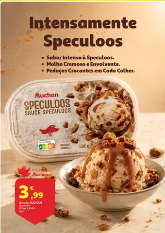 Auchan Gelado auchan speculoos promoção