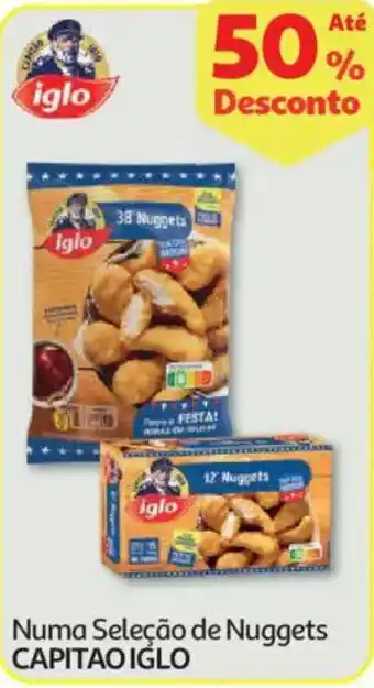 Auchan numa seleção de nuggets capitao iglo promoção