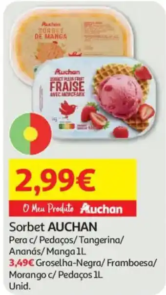 Auchan Sorbet auchan promoção