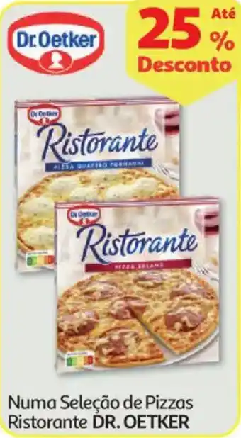 Auchan Numa Seleção de Pizzas Ristorante DR. OETKER promoção