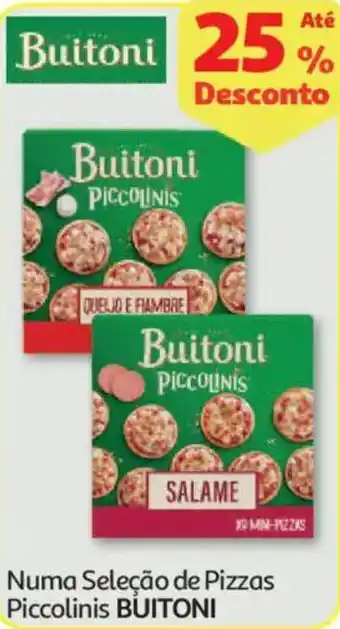 Auchan Numa Seleção de Pizzas Piccolinis BUITONI promoção