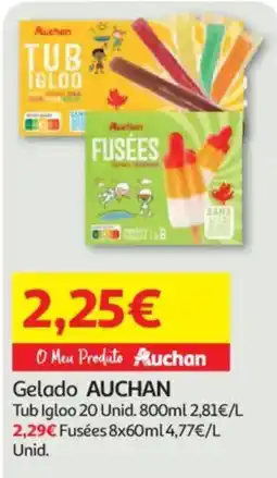 Auchan Gelado AUCHAN promoção