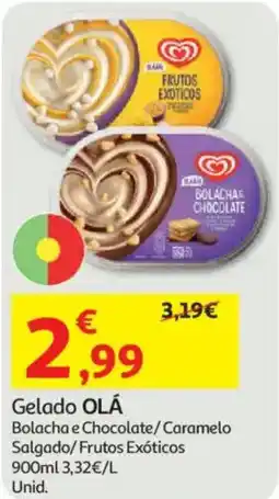 Auchan Gelado OLÁ promoção