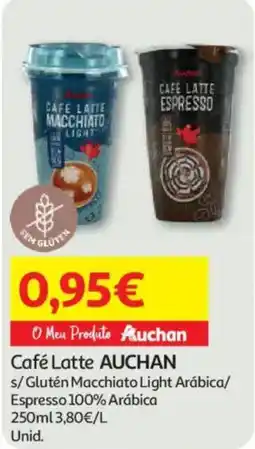 Auchan Café Latte Auchan promoção