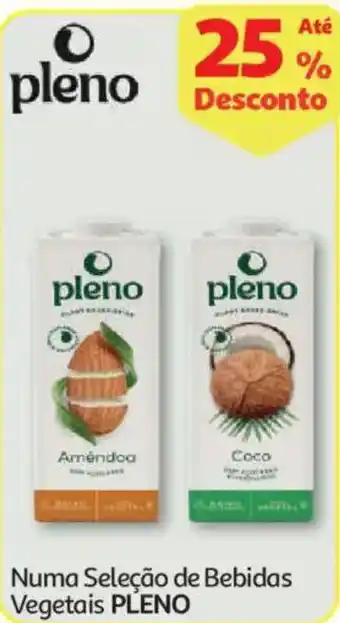 Auchan Bebidas vegetais pleno promoção