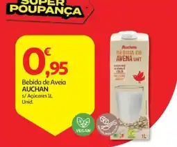 Auchan Bebida de Aveia Auchan promoção