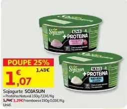 Auchan Sojagurte sojasun + proteína natural promoção