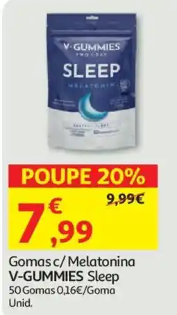 Auchan Gomas c/Melatonina V-GUMMIES Sleep promoção