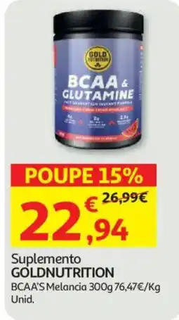 Auchan Suplemento goldnutrition promoção