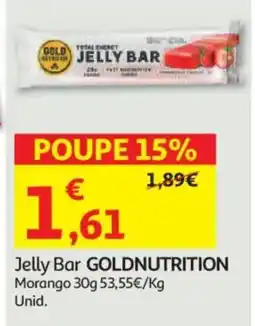 Auchan Jelly Bar Goldnutrition promoção