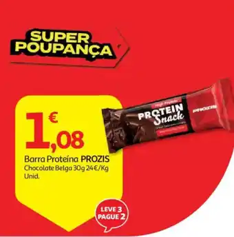 Auchan Barra Proteína Prozis promoção