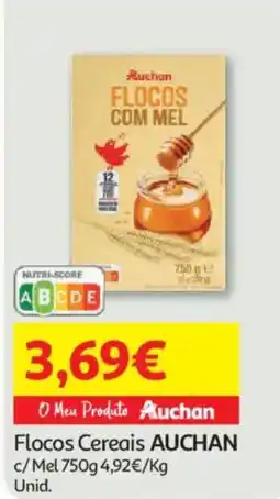 Auchan Flocos Cereais AUCHAN promoção