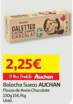 Auchan Bolacha Sueca Auchan promoção