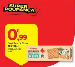 Auchan Bolachas de coco auchan promoção