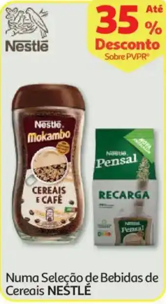 Auchan Nestlé Mokambo Cereais e Café promoção