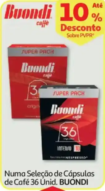 Auchan Buondi café promoção