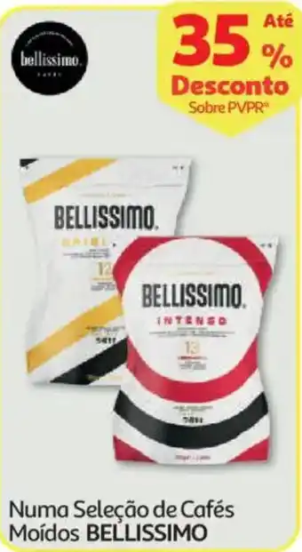 Auchan Cafés Moídos Bellissimo promoção