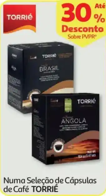 Auchan Numa Seleção de Cápsulas de Café TORRIÉ promoção