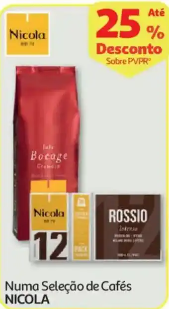 Auchan Numa Seleção de Cafés Nicola promoção