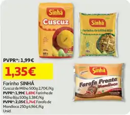 Auchan Farinha Sinhá promoção