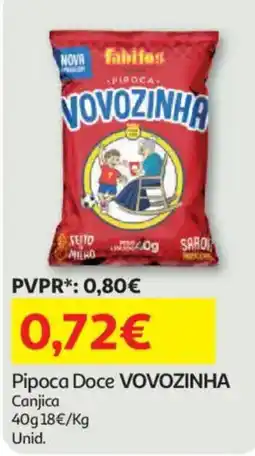 Auchan Pipoca Doce Vovozinha promoção