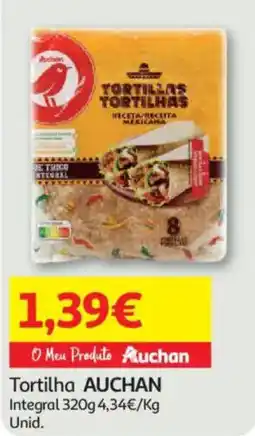 Auchan Tortilha auchan integral promoção