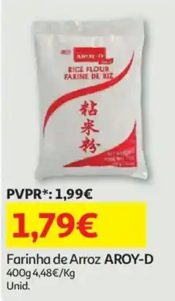Auchan Farinha de Arroz AROY-D promoção
