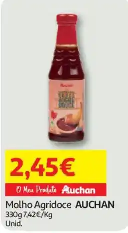 Auchan Molho Agridoce Auchan promoção