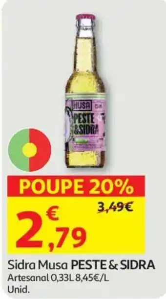 Auchan Sidra Musa PESTE & SIDRA promoção
