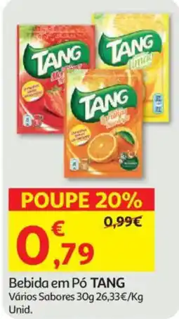 Auchan Bebida em Pó TANG promoção