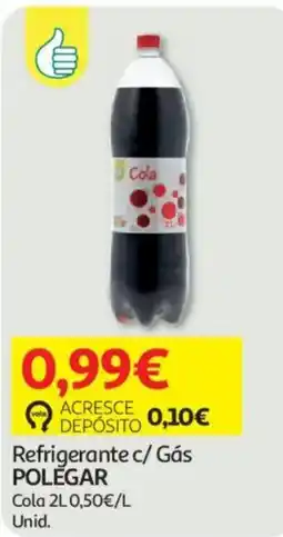 Auchan Refrigerante c/ Gás POLEGAR promoção