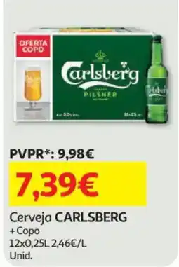 Auchan Cerveja Carlsberg promoção