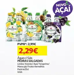 Auchan Água c/Gás PEDRAS SALGADAS promoção