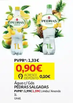 Auchan Água c/ Gás PEDRAS SALGADAS promoção