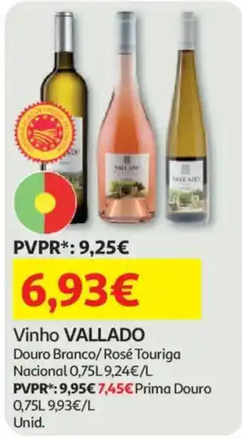 Auchan Vinho VALLADO promoção
