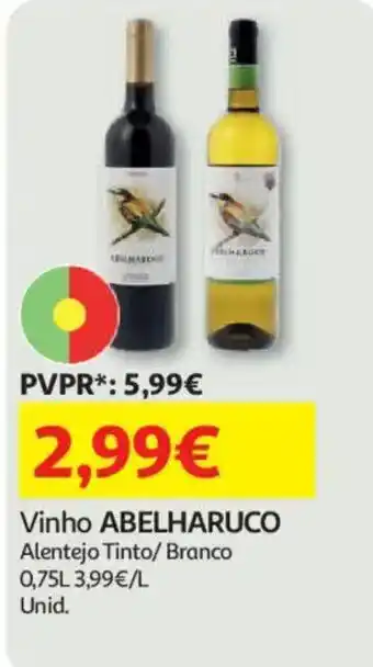 Auchan Vinho Abelharuco promoção