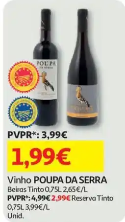 Auchan Vinho poupa da serra promoção