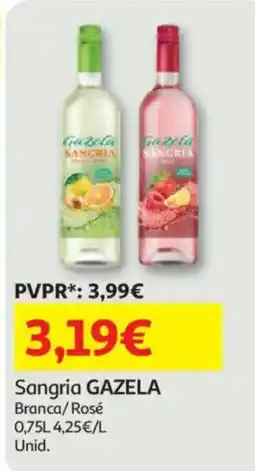 Auchan Sangria gazela promoção
