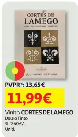 Auchan Vinho cortes de lamego promoção