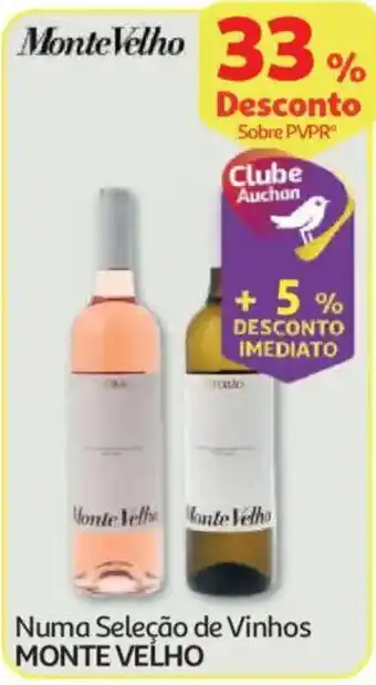 Auchan Numa Seleção de Vinhos Monte Velho promoção