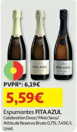 Auchan espumantes fita azul promoção