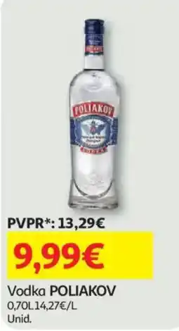 Auchan Vodka poliakov promoção