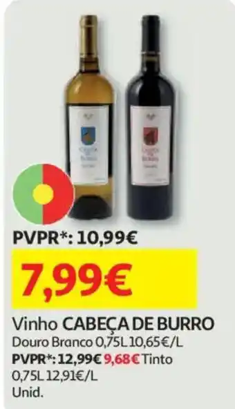 Auchan Vinho cabeça de burro promoção