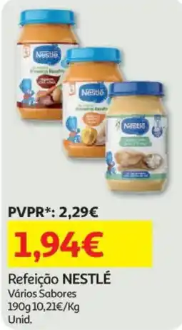 Auchan Refeição nestlé promoção