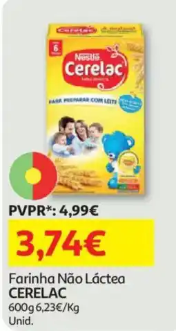Auchan Farinha Não Láctea CERELAC promoção
